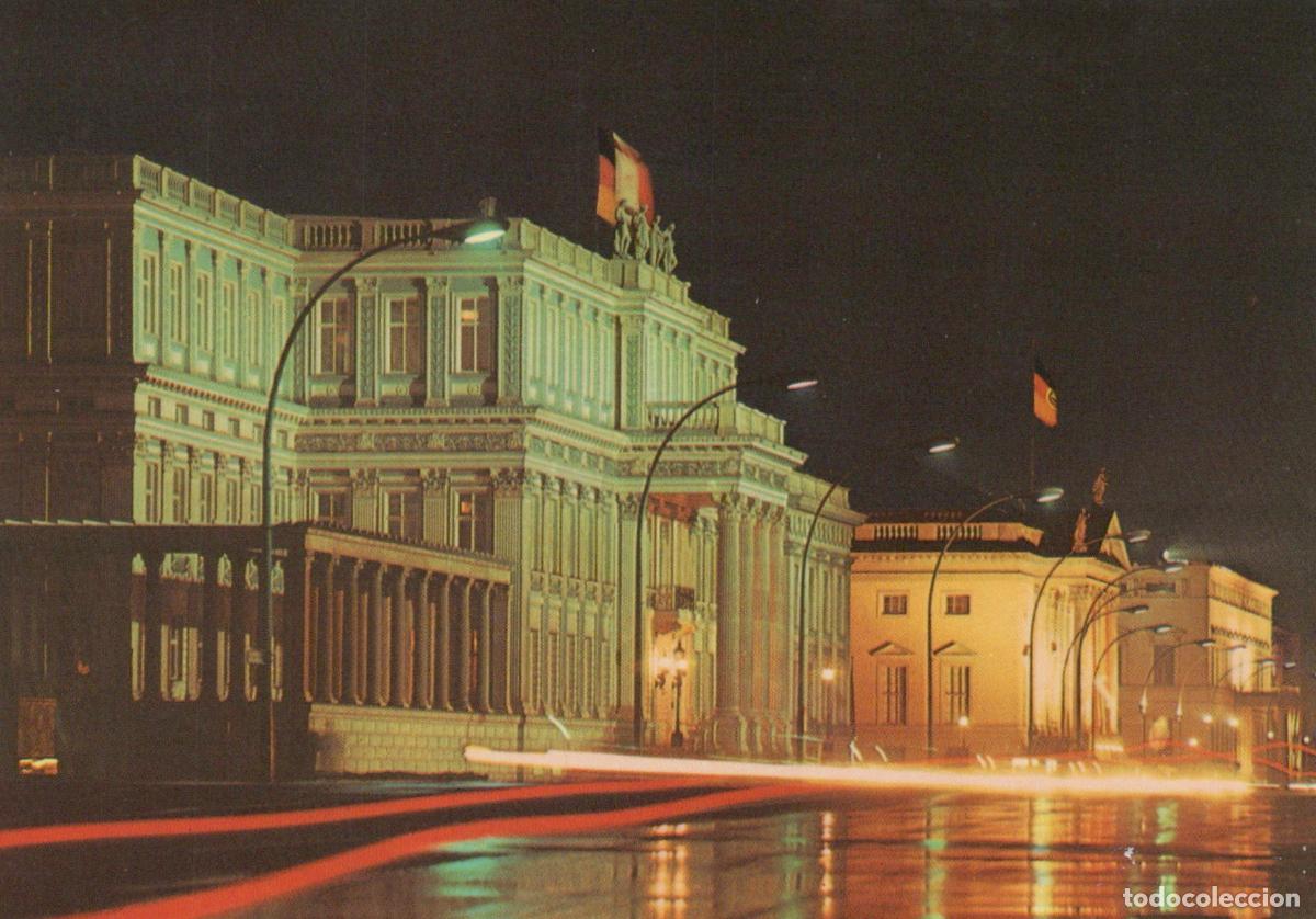 Postales: Germany Berlin East Palace Unter den Linden Night View Unposted *YAW942