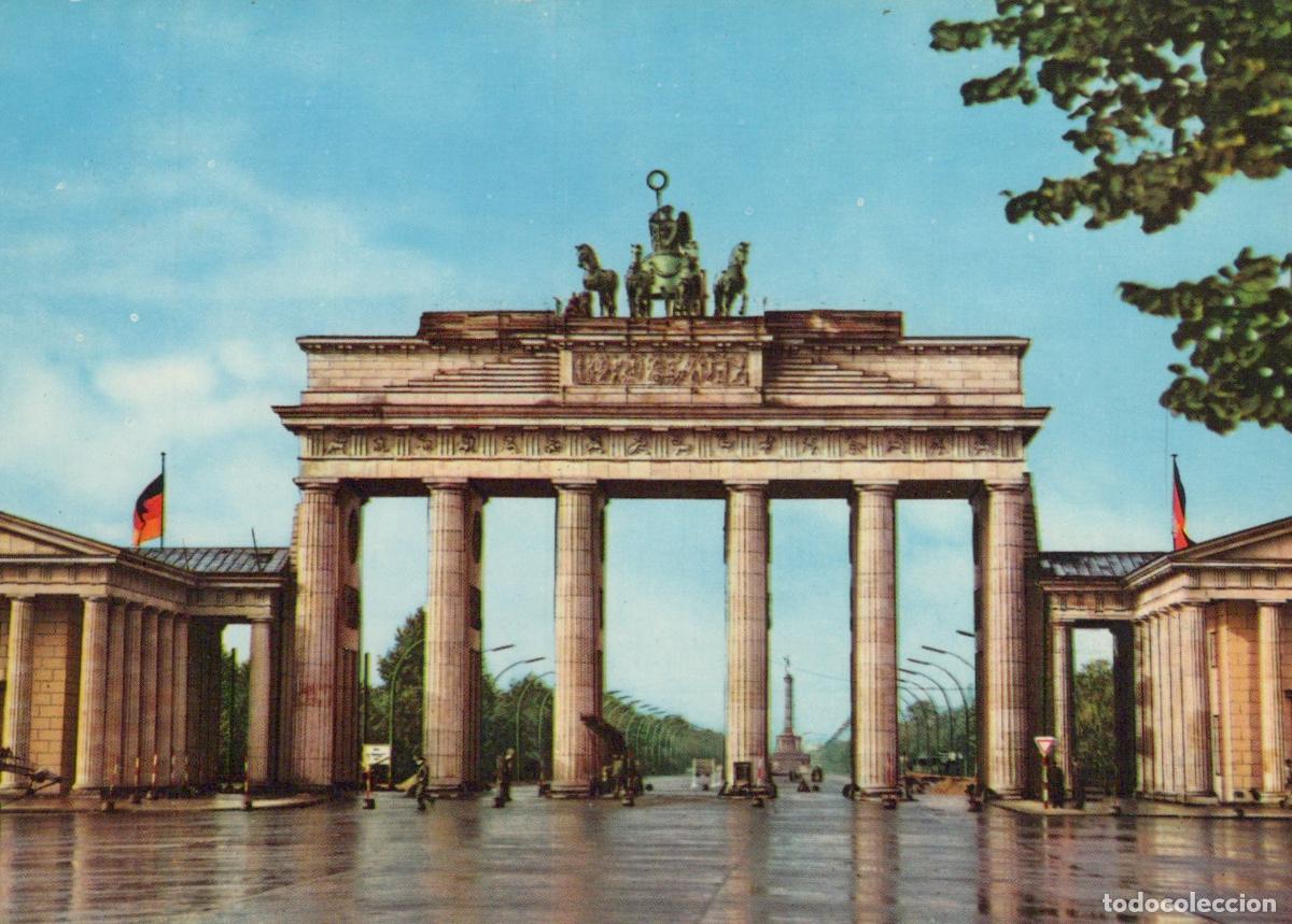 Postales: Germany Berlin Brandenburg Gate Quadriga Architecture City View Unposted *YAW977