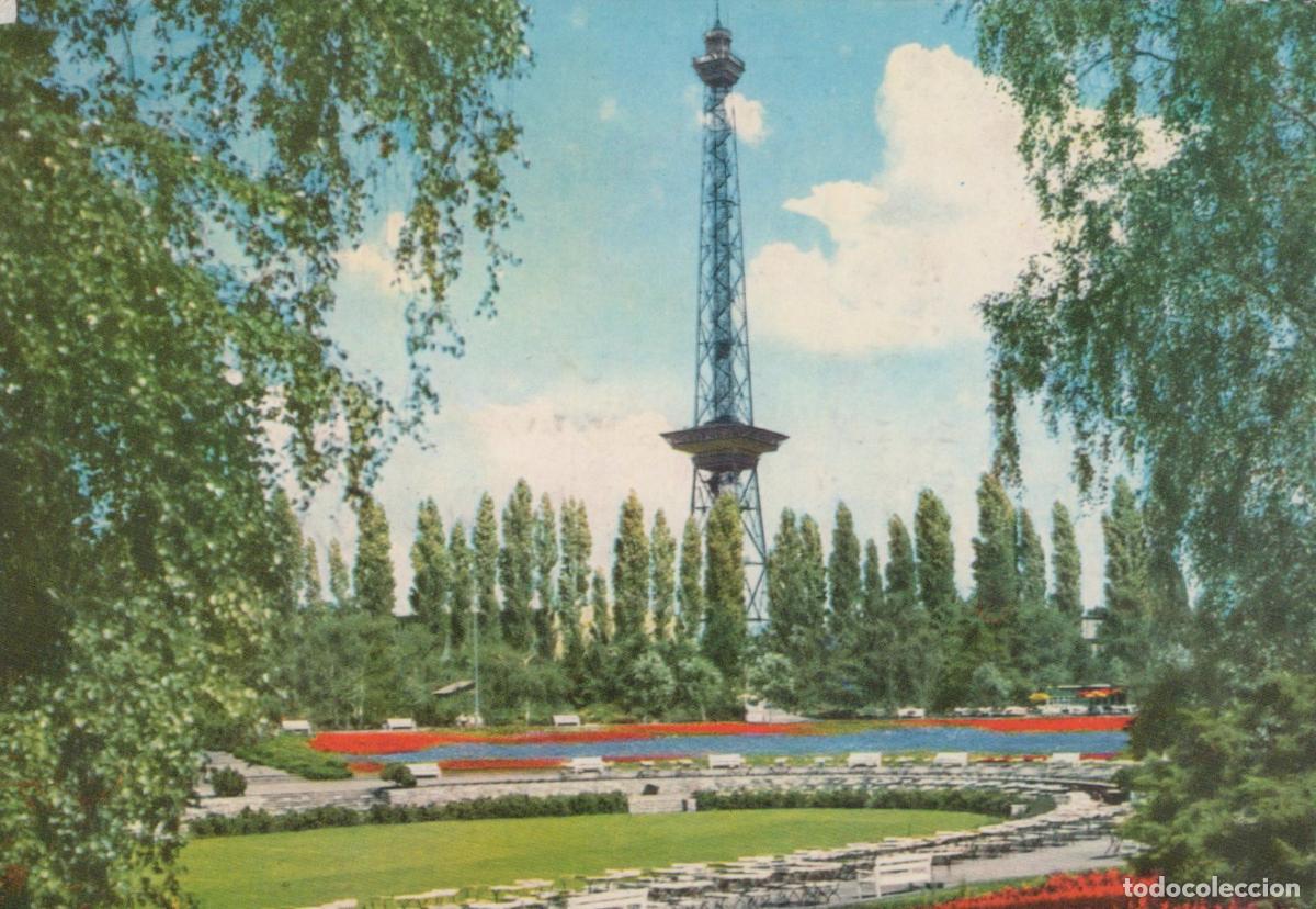 Postales: Germany Berlin Funkturm and Surrounding Park With Flower Beds and *YAW982