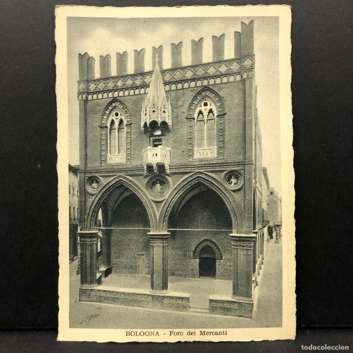 Postkarten: BOLOGNA - FORO DEI MERCANTI - POSTAL / 5399
