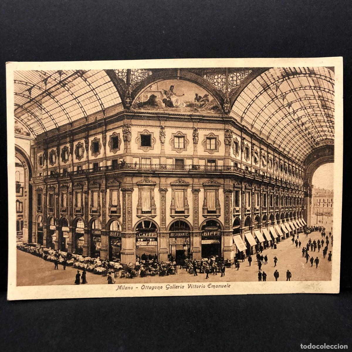 Postales: MILANO - OTTAGONO GALLERIA VITTORIO EMANUELE - POSTAL / 5405