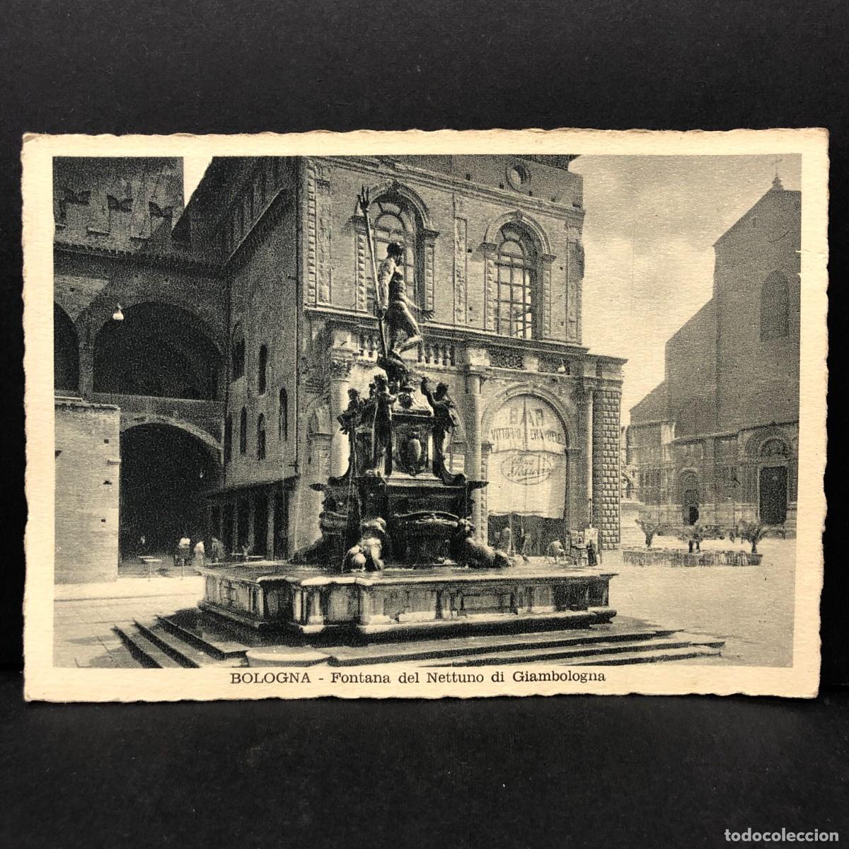 Cartes Postales: BOLOGNA - FONTANA DEL NETTUNO DI GIAMBOLOGNA - POSTAL / 5413