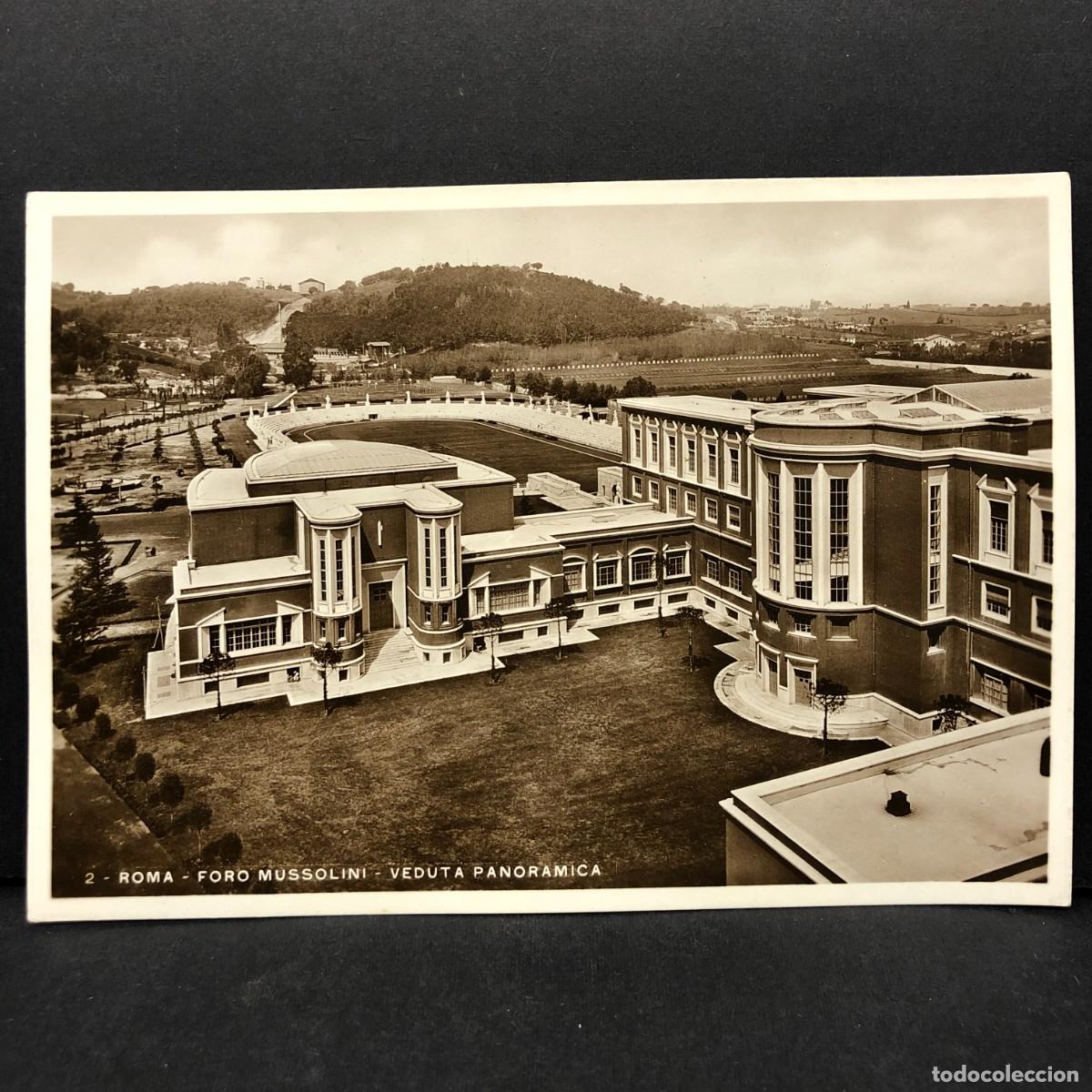 Cartes Postales: ROMA - FORO MUSSOLINI - VEDUTA PANORAMICA - E. VERDESI - POSTAL / 5414
