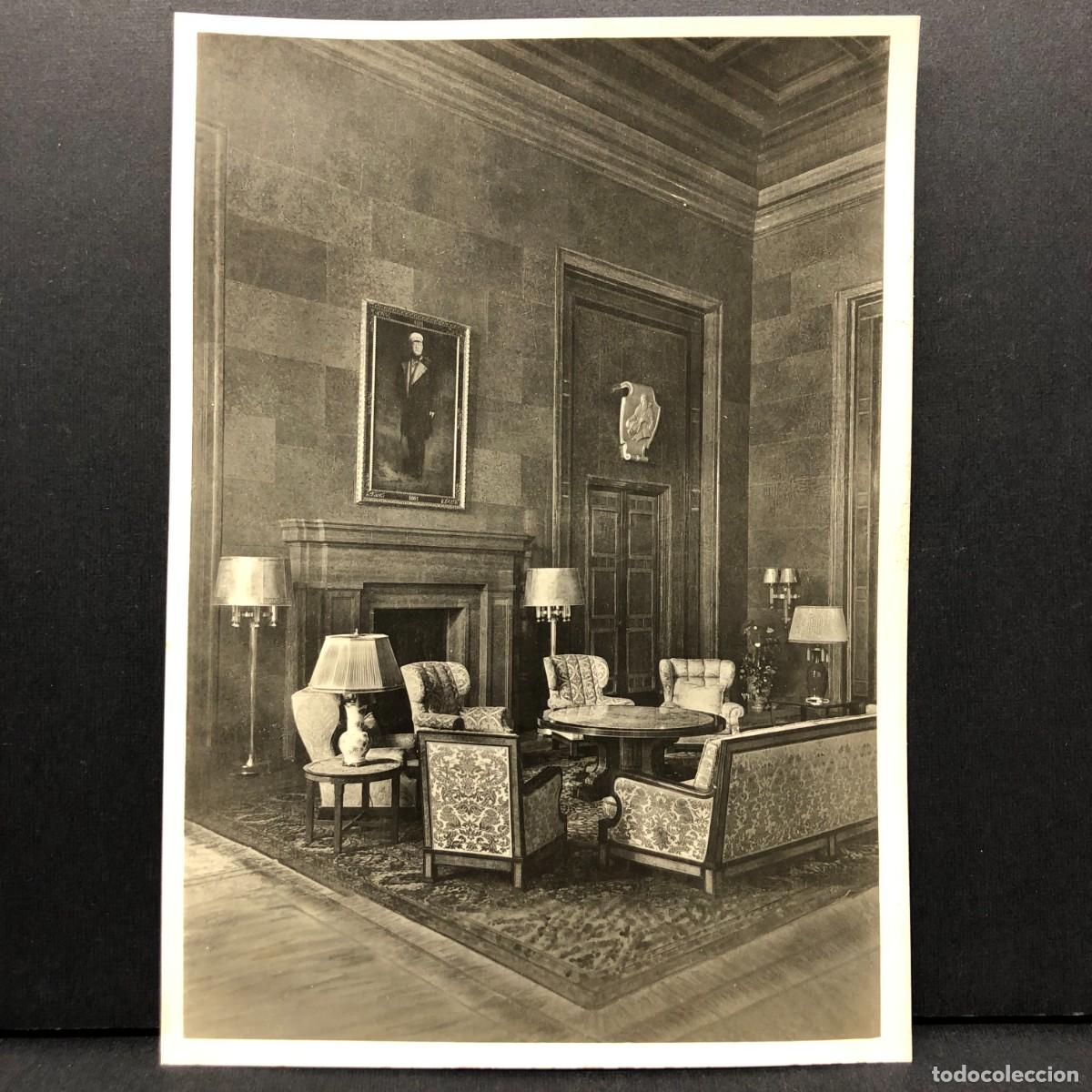 Postales: BERLIN - DESPACHO DEL F&Uuml;HRER: RINC&Oacute;N JUNTO A LA CHIMENEA - ALBERT SPEER - POSTAL / 5430