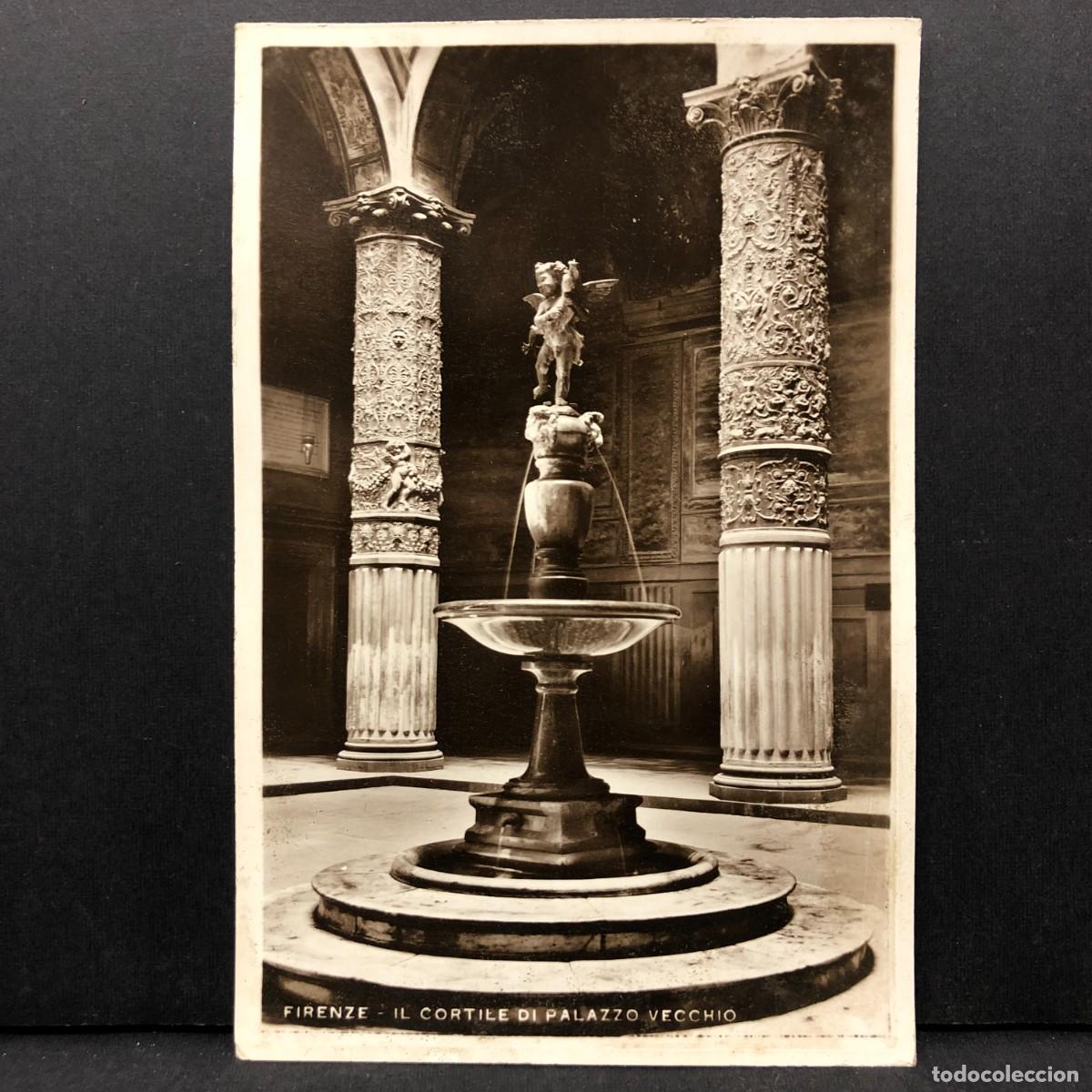 Postales: FIRENZE - IL CORTILE DI PALAZZO VECCHIO - 58 - POSTAL / 5437