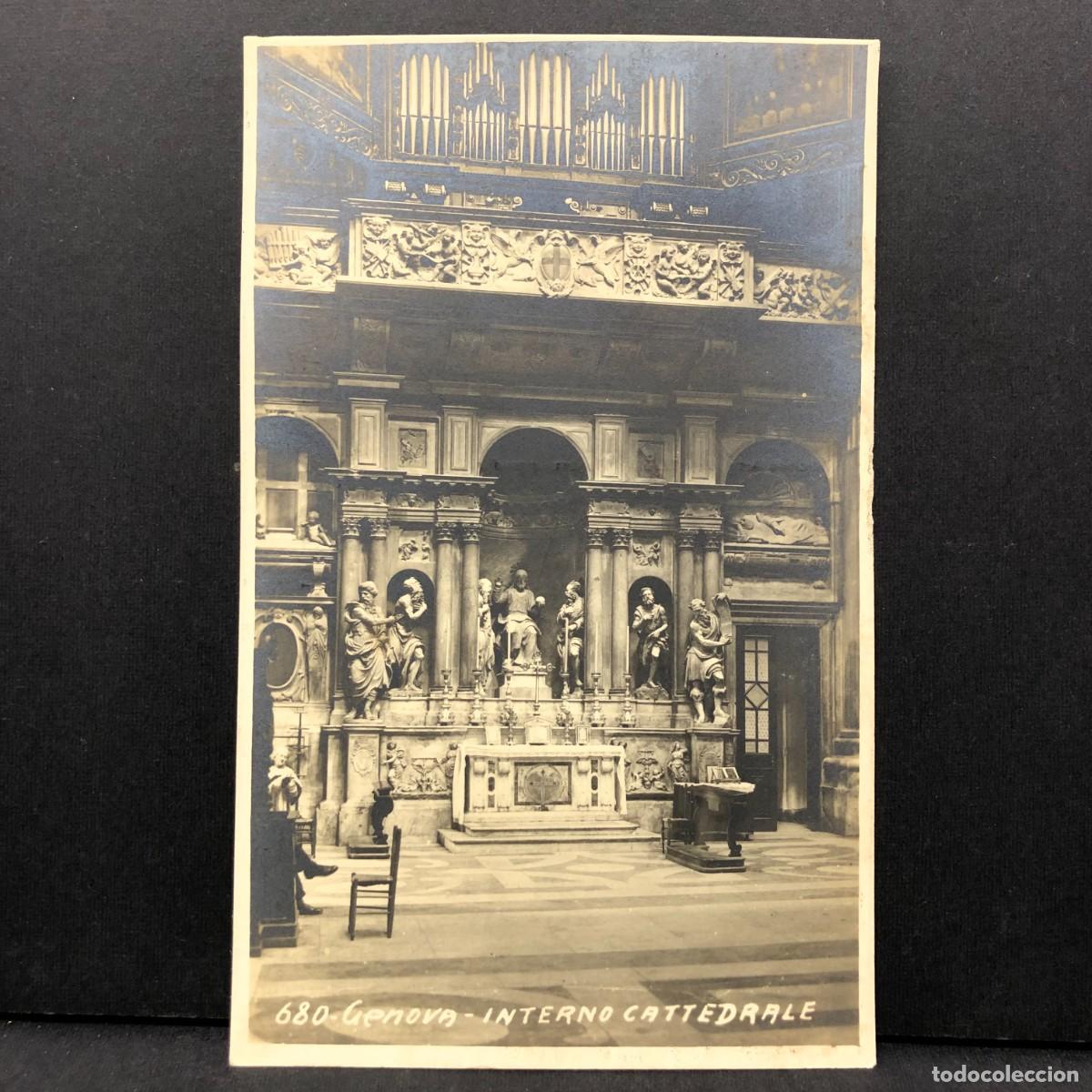 Postales: GENOVA - INTERNO CATTEDRALE - N&ordm; 680 - ELIOS - POSTAL / 5439