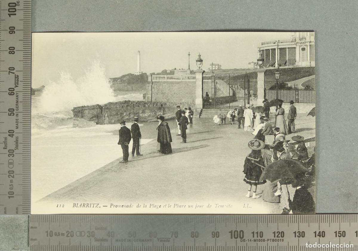 Postales: POSTAL. BIARRITZ. PROMENADE DE LA PLAGE