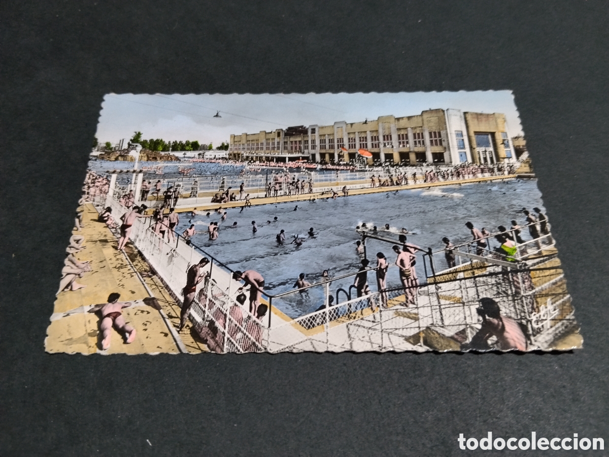 Postales: Postal Toulouse la ville rosa,piscinas municipales