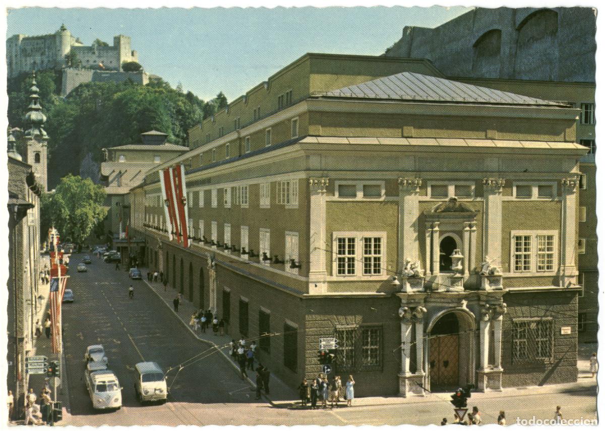 Postales: SALZBURG_Festspielhaus mit Festung_Montana; CS 28 / Teatros Austria