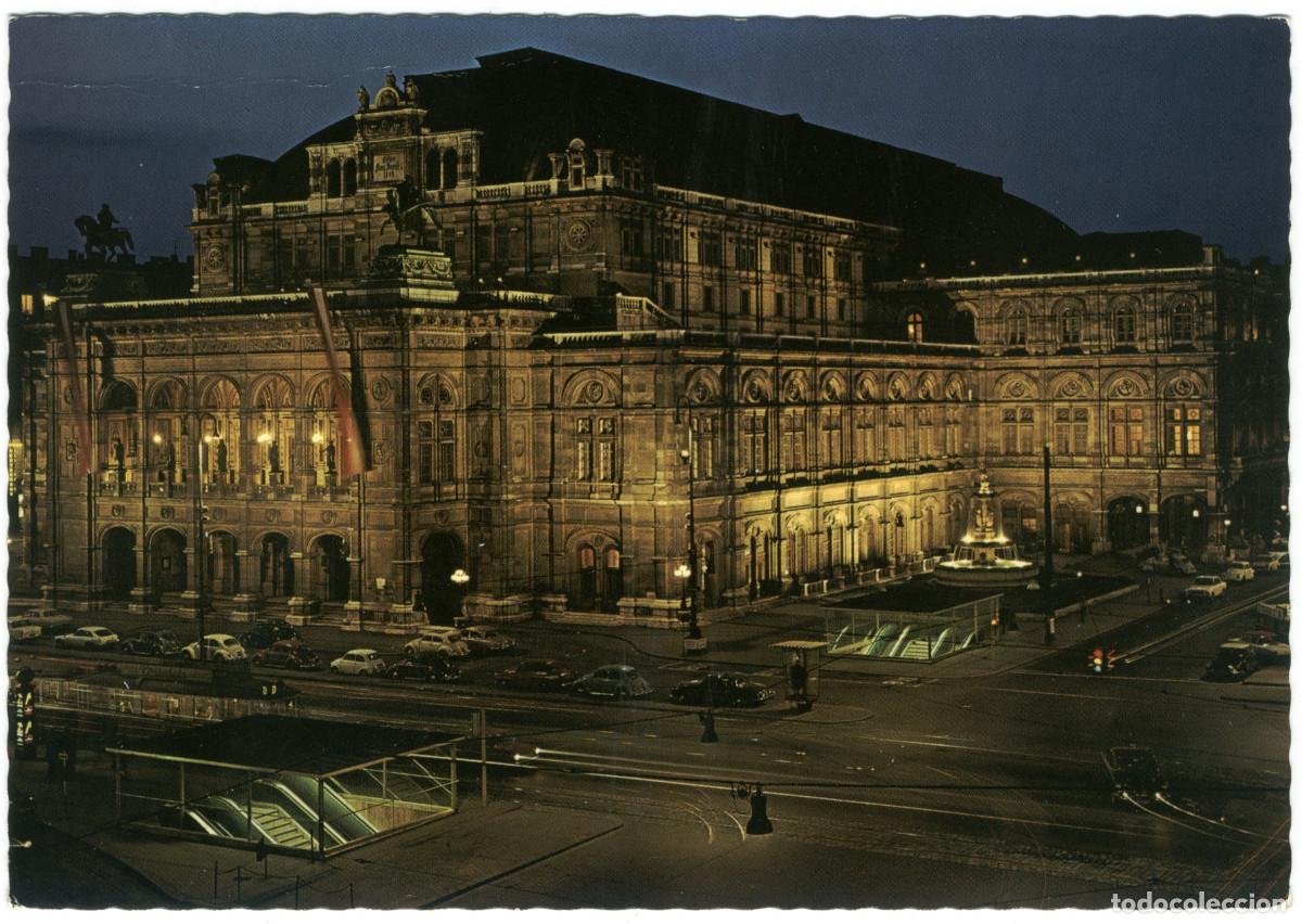 Postales: WIEN_Staatsoper. Festbeleuchtung_Richard Pietsch (PAG; 51393) / Teatros Austria
