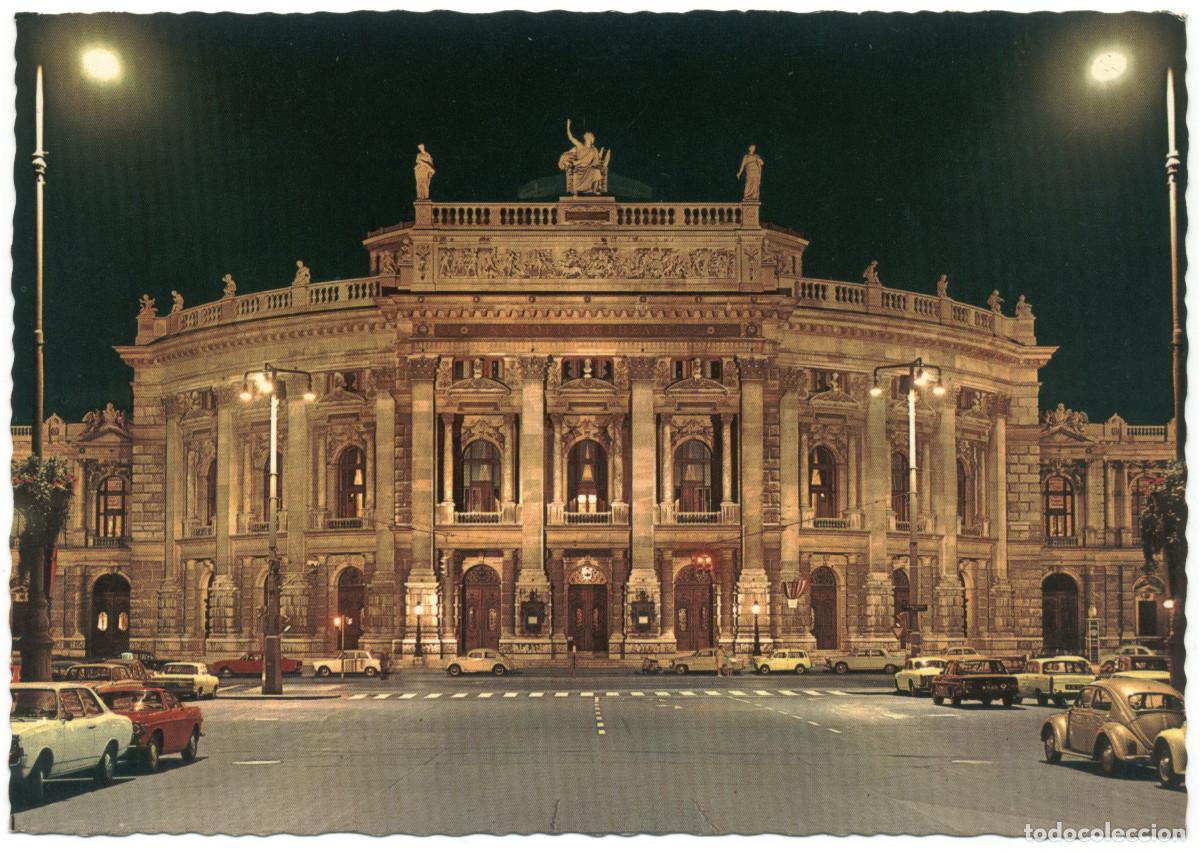 Postales: WIEN_Burgtheater_Fleischmann & Jaeger; 127 / Teatros Austria