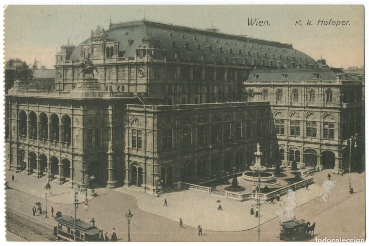 Cartoline: WIEN_K. k. Hofoper_BKWI / Teatros Austria