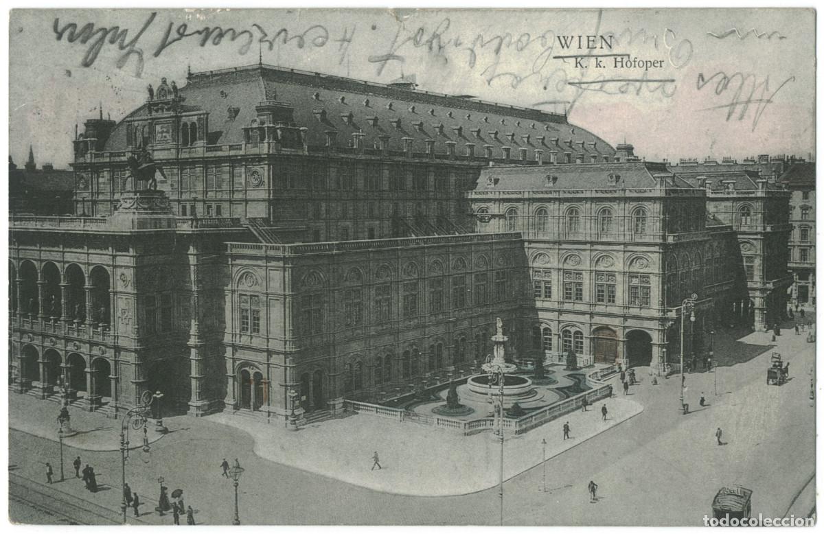 Cartoline: WIEN_K. k. Hofoper_WDWI / Teatros Austria