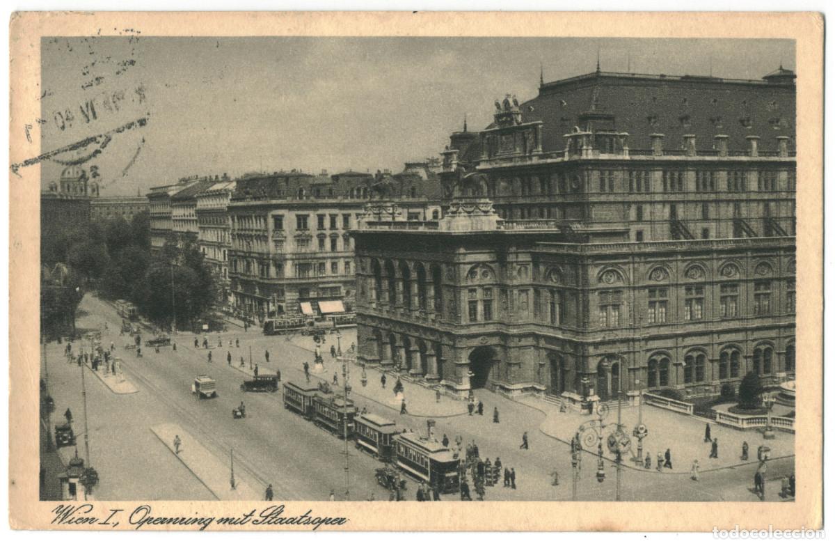 Postales: WIEN_Opernring mit Staatsoper_G; 1080 / Teatros Austria