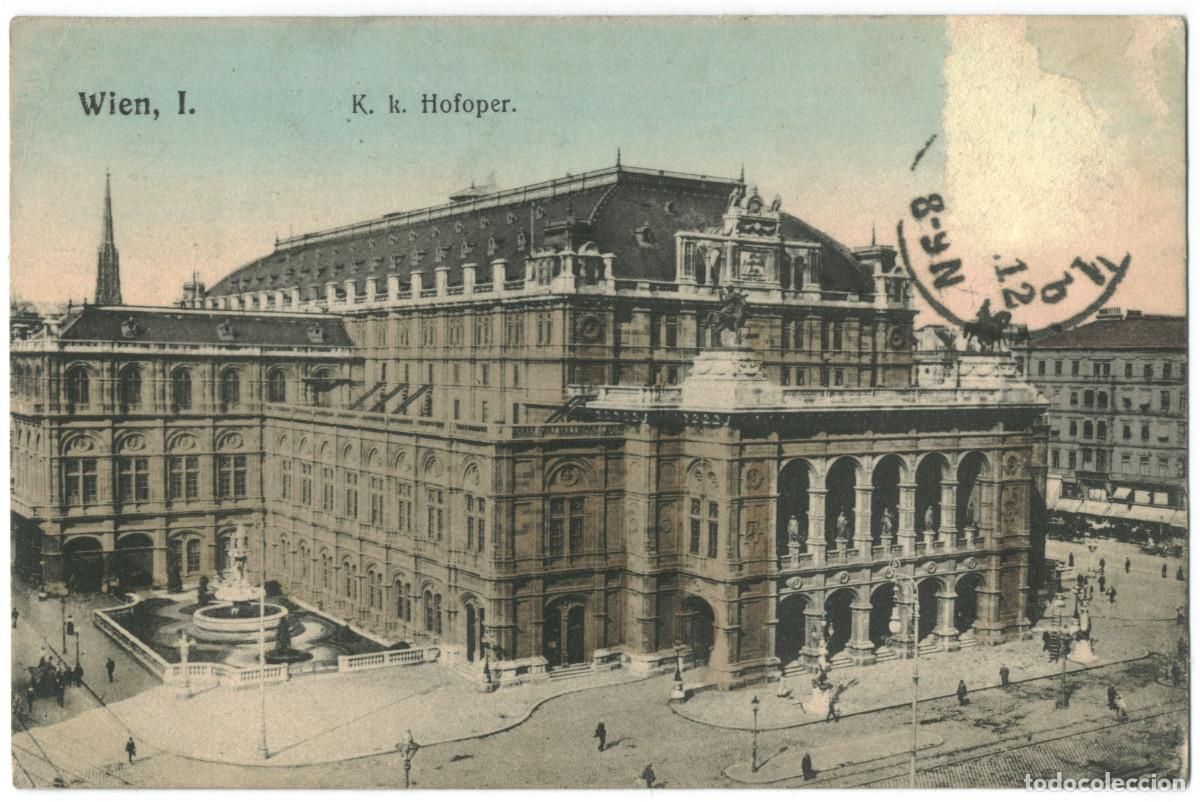 Postales: WIEN_K. k. Hofoper_BKWI; 524 / Teatros Austria
