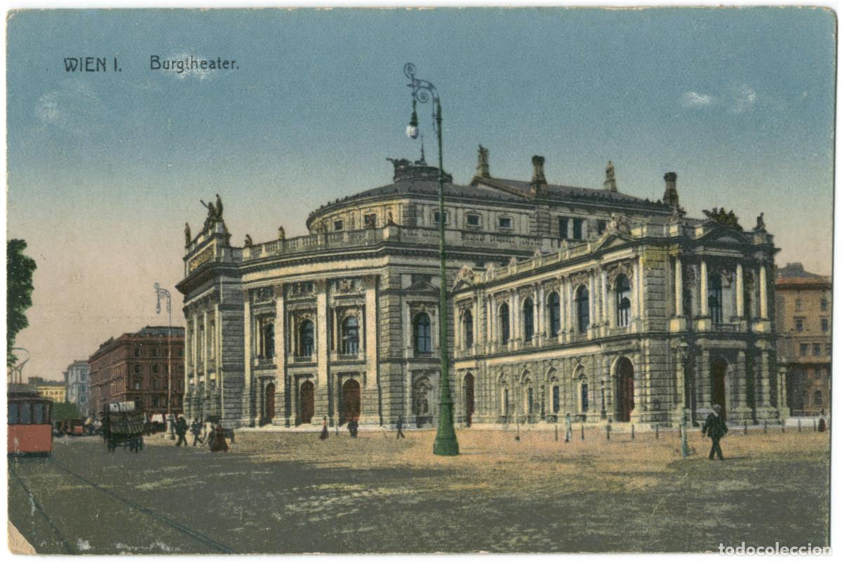 Postales: WIEN_Burgtheater_AB (Photochrom) / Teatros Austria