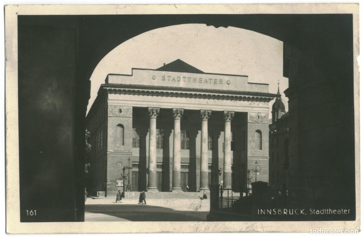 Postales: INNSBRUCK_Stadtheater_Wihelm Stempfle; 161 / Teatros Austria