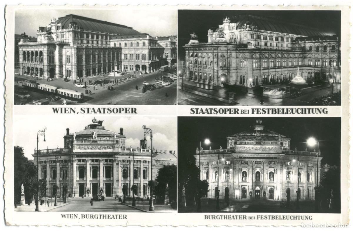 Postales: WIEN_Staatsoper & Burgtheater_PAG; 45796. Photo Echte / Teatros Austria