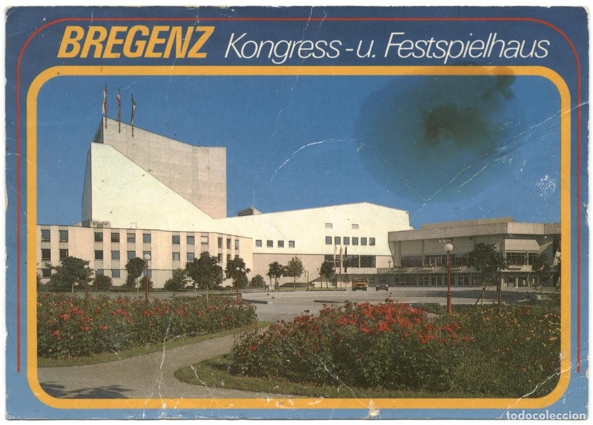 Postales: BREGENZ_Kongress und Festspielhaus_Branz; 2285 / Teatros Austria