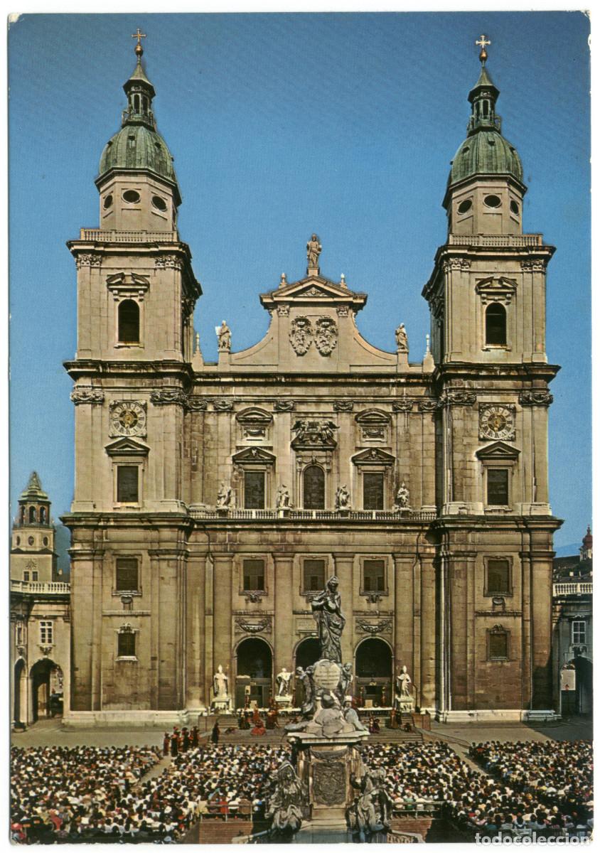 Postales: SALZBURG_Festspielstadt. 'Jedermann'_MM Verlag; FS 45 / Teatros Austria