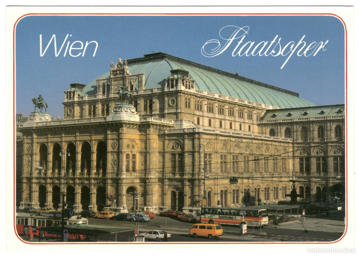 Postales: WIEN_Staatsoper_Hans H. Rau (Rau Color; 128) / Teatros Austria