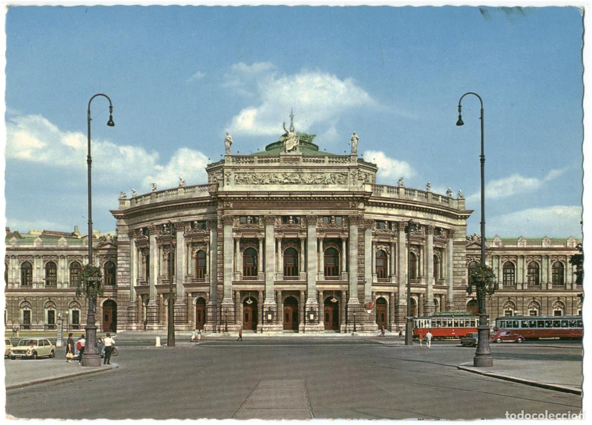 Postales: WIEN_Burgtheater_Fleischmann & Jaeger; 75 / Teatros Austria