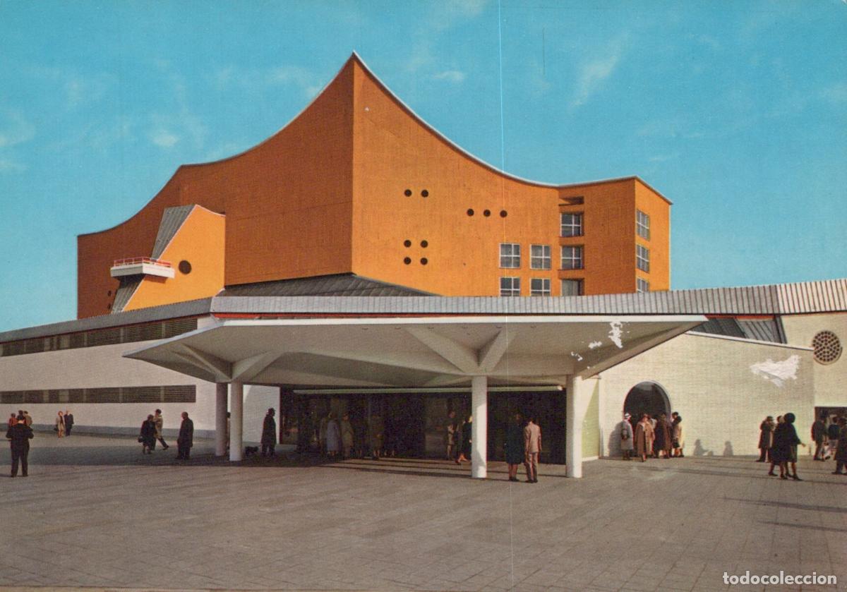 Postkarten: Germany Berlin Philharmonie Concert Hall Modern Architecture Unposted *YAX001