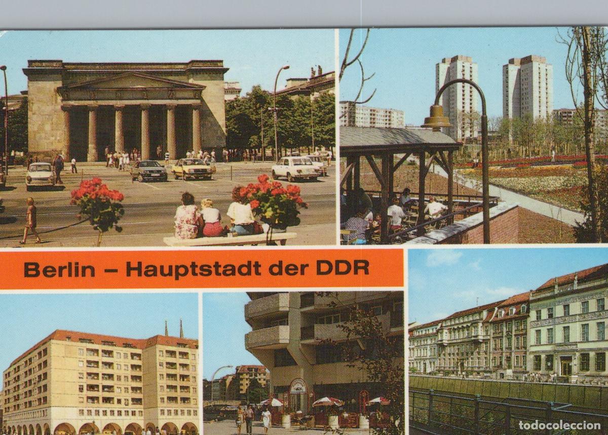Postales: Germany Berlin Capital of the Gdr Collage of City Views *YAX007