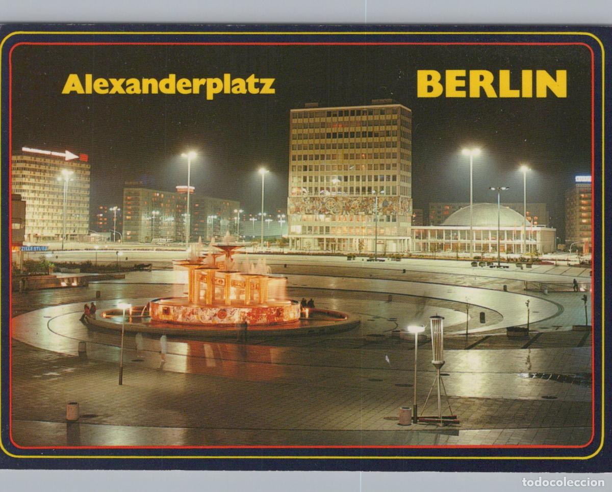 Cartoline: Germany Berlin Alexanderplatz Fountain of Friendship Between Unposted *YAX011