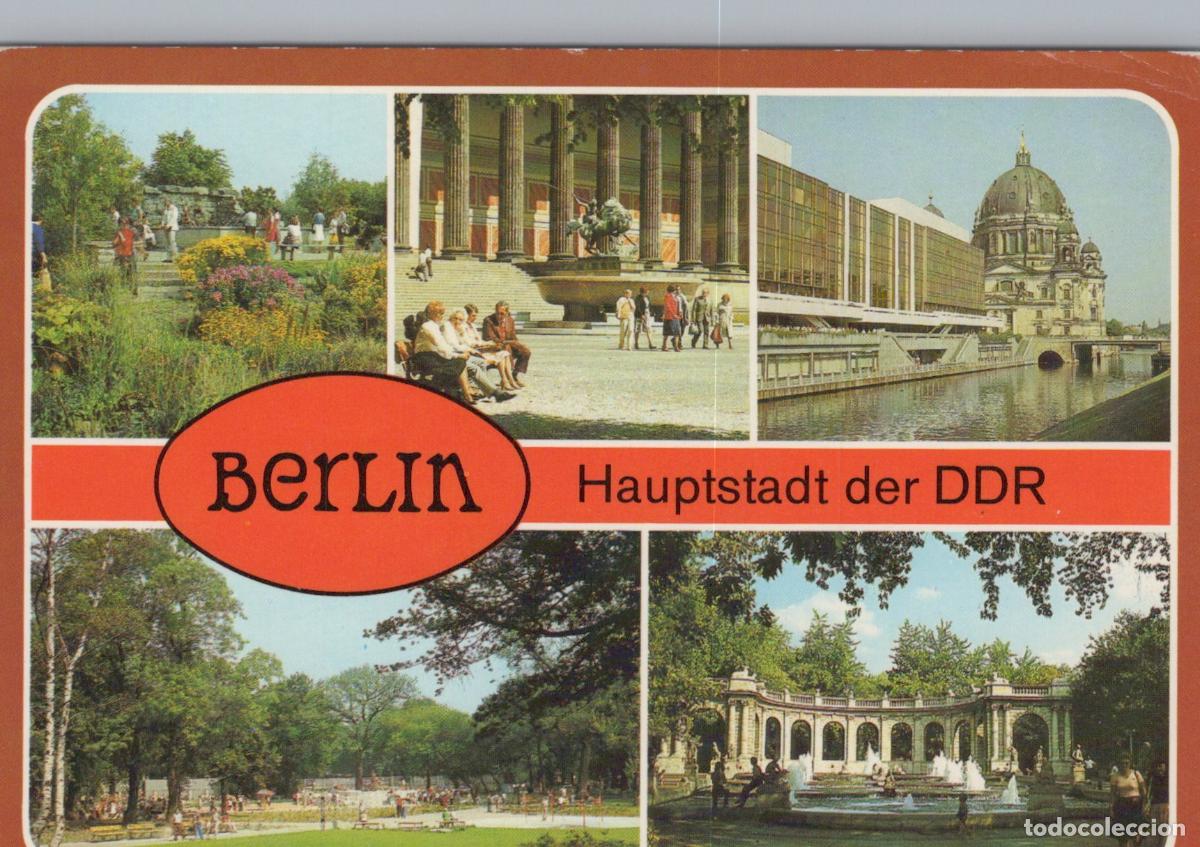 Cartoline: Germany Berlin Capital of Gdr Multi View Tierpark Altes Museum Unposted *YAX012