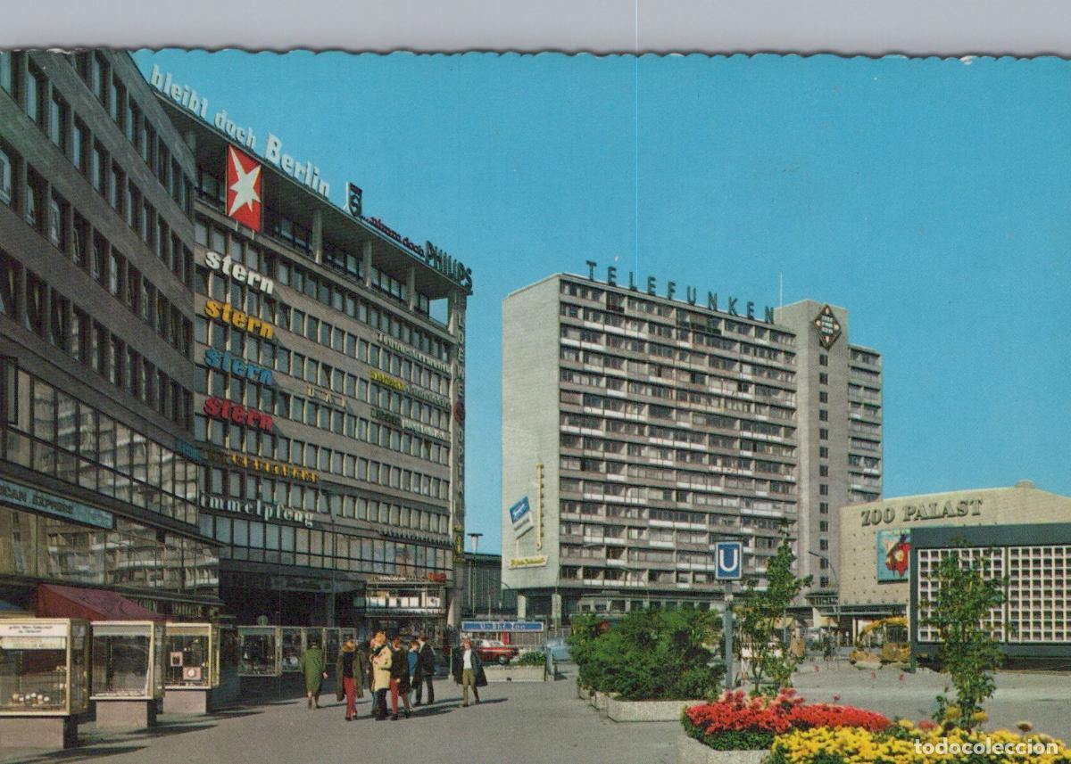 Cartoline: Germany Berlin Breitscheidplatz With Telefunken and Zoo Palast Unposted *YAX019