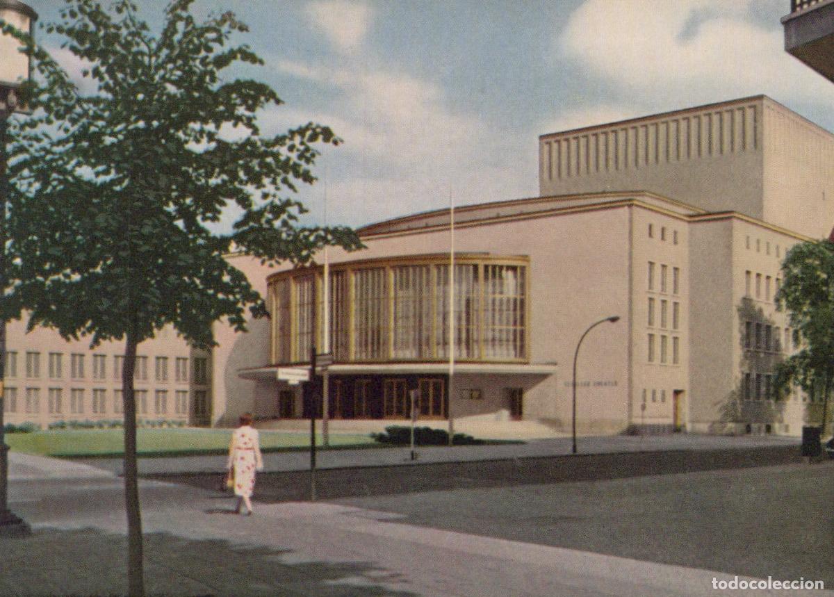 Cartes Postales: Germany Berlin Schiller Theater Modern Architecture Street Unposted *YAX061