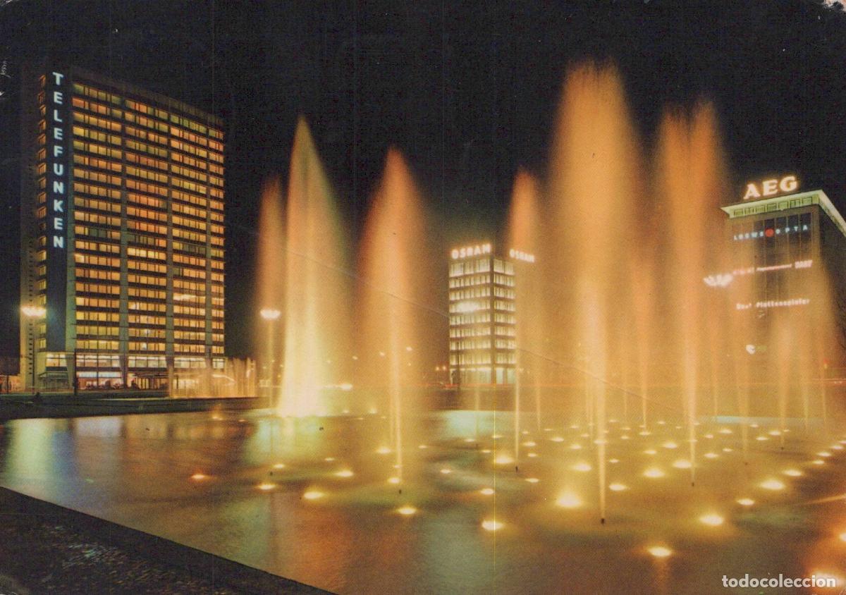Cartes Postales: Germany Berlin Ernst Reuter Platz Telefunken Aeg Osram Buildings *YAX020