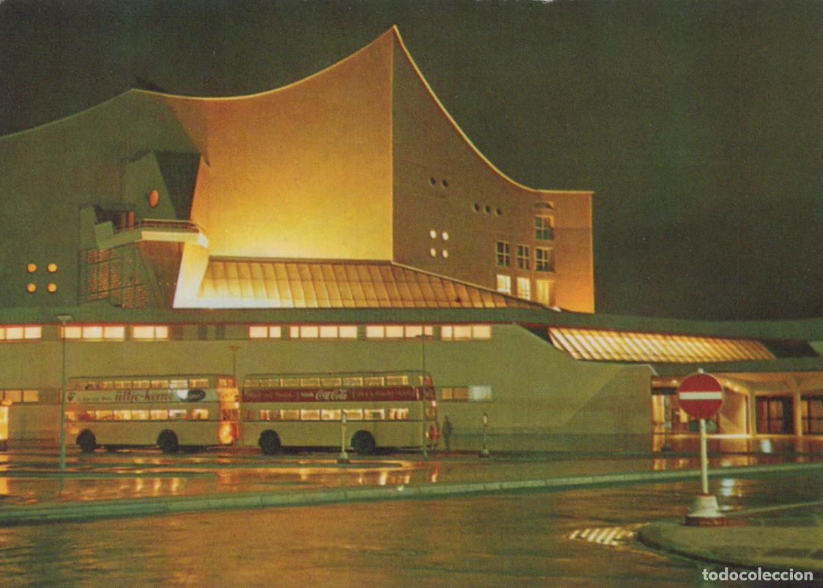 Cartes Postales: Germany Berlin Neue Philharmonie Concert Hall At Night With Unposted *YAX048