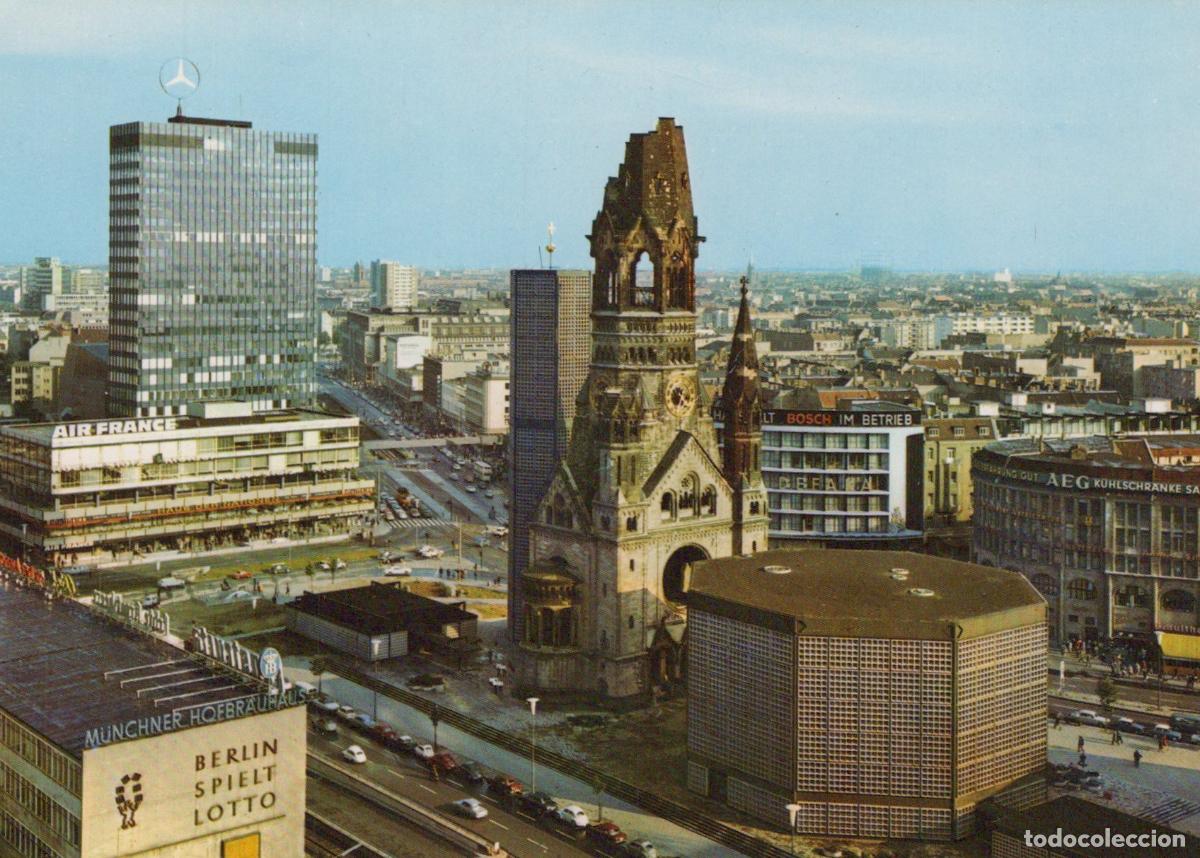 Cartes Postales: Germany Berlin Europa Center Kaiser Wilhelm Memorial Church Unposted *YAX068