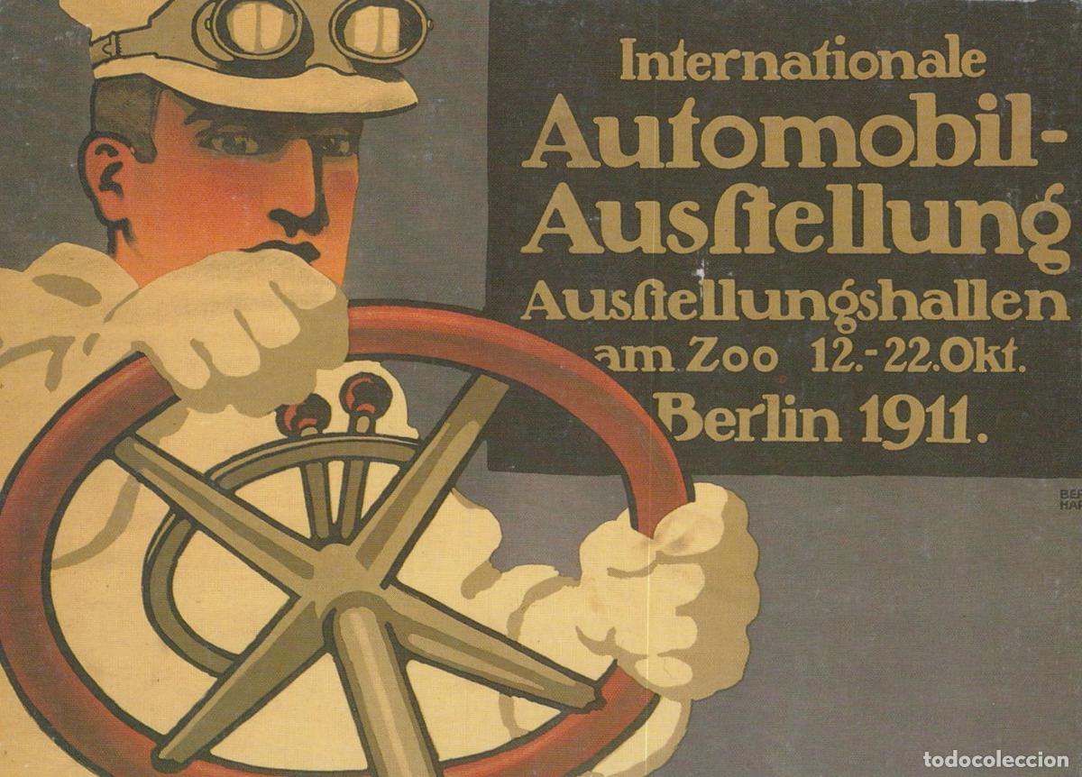 Cartes Postales: Germany Berlin International Automobile Exhibition 1911 Driver Unposted *YAX027