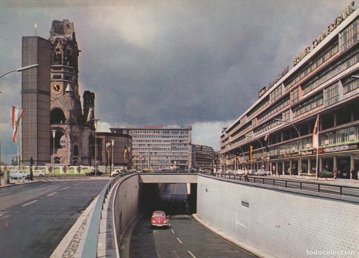 Cartes Postales: Germany Berlin Budapester Strasse Traffic Tunnel and Kaiser Unposted *YAX050