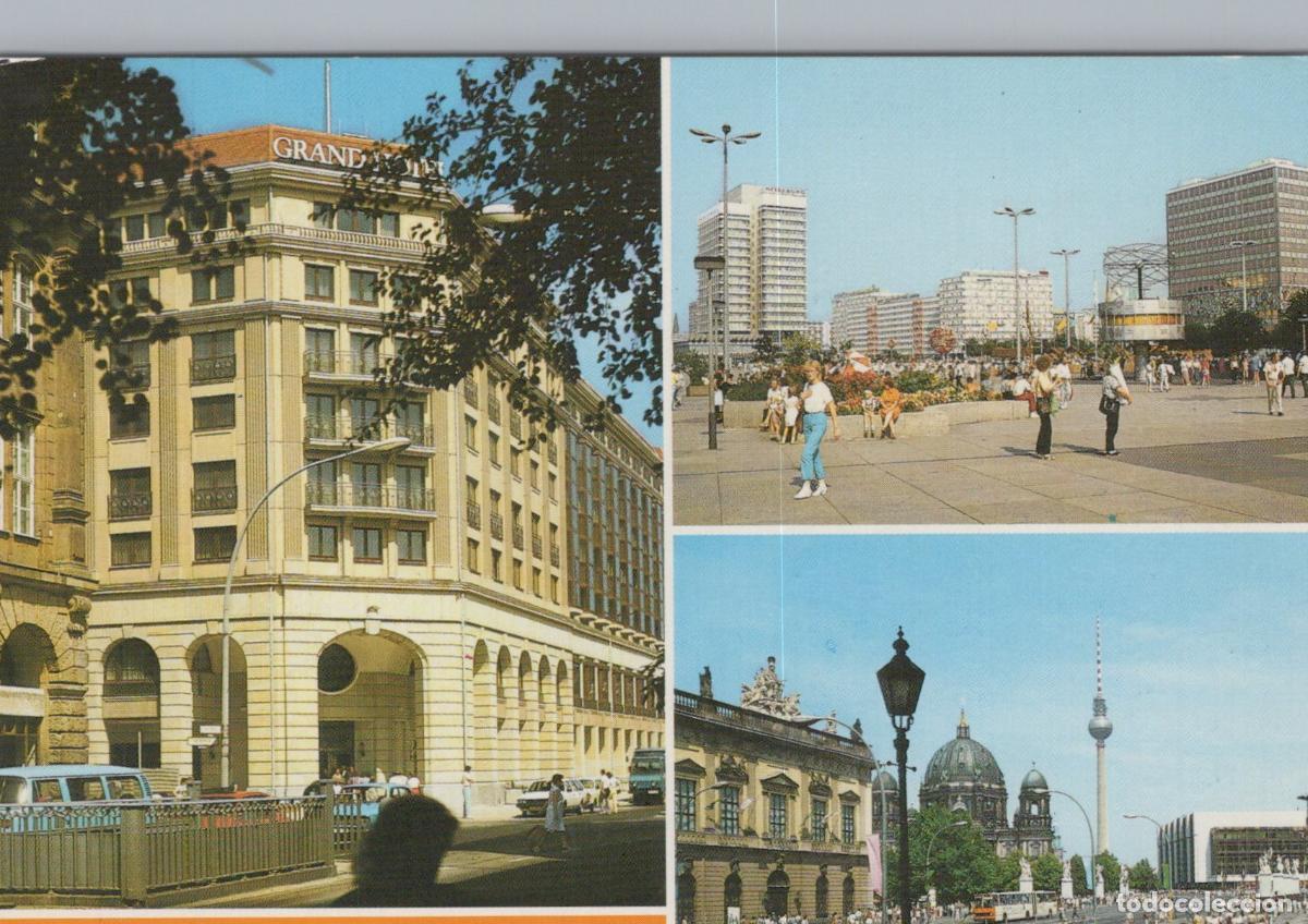 Cartoline: Germany Berlin Grand Hotel Alexanderplatz Unter den Linden Ddr *YAX036