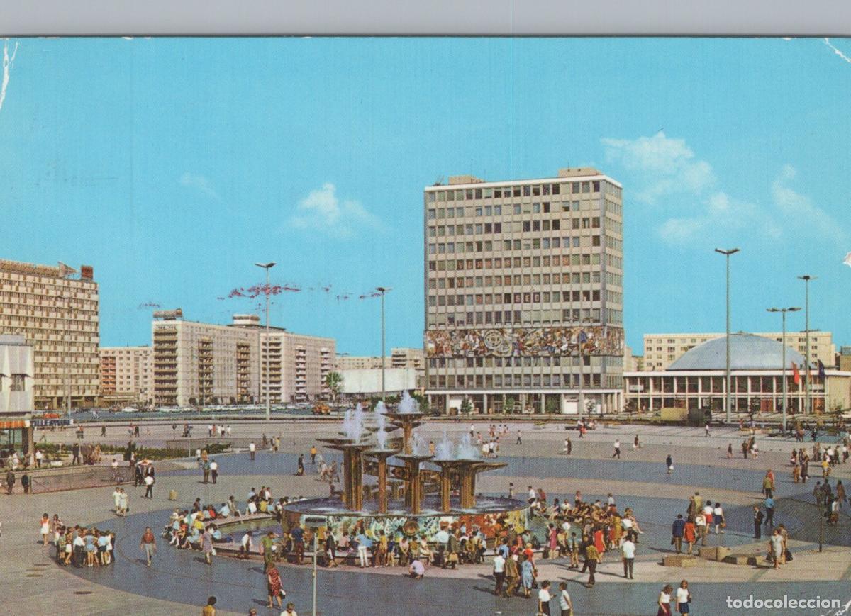 Postais: Germany Berlin Alexanderplatz With House of Teachers and Congress Hall *YAX038