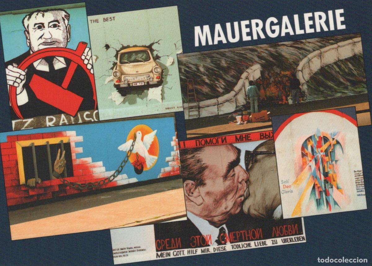 Postales: Germany Berlin Wall Gallery Murals East Side Gallery Unposted *YAX066