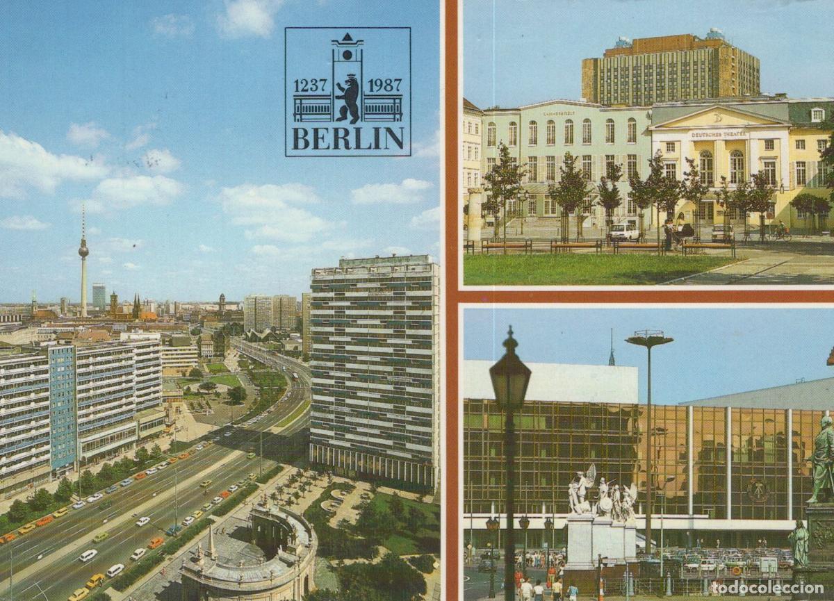 Cartoline: Germany Berlin Cityscape Deutscher Theater Palast der Republik *YAX039
