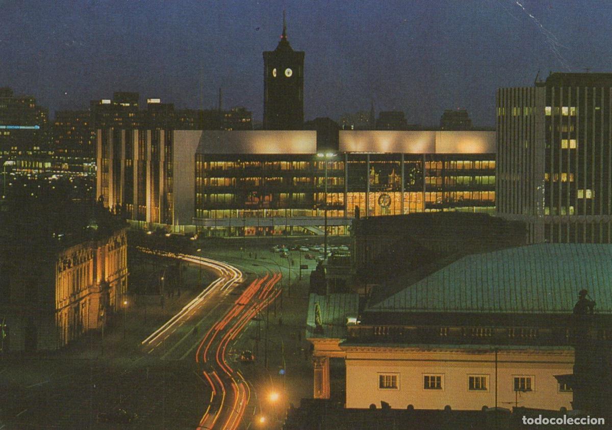 Postales: Germany Berlin Palace of the Republic and Cityscape At Night East *YAX100