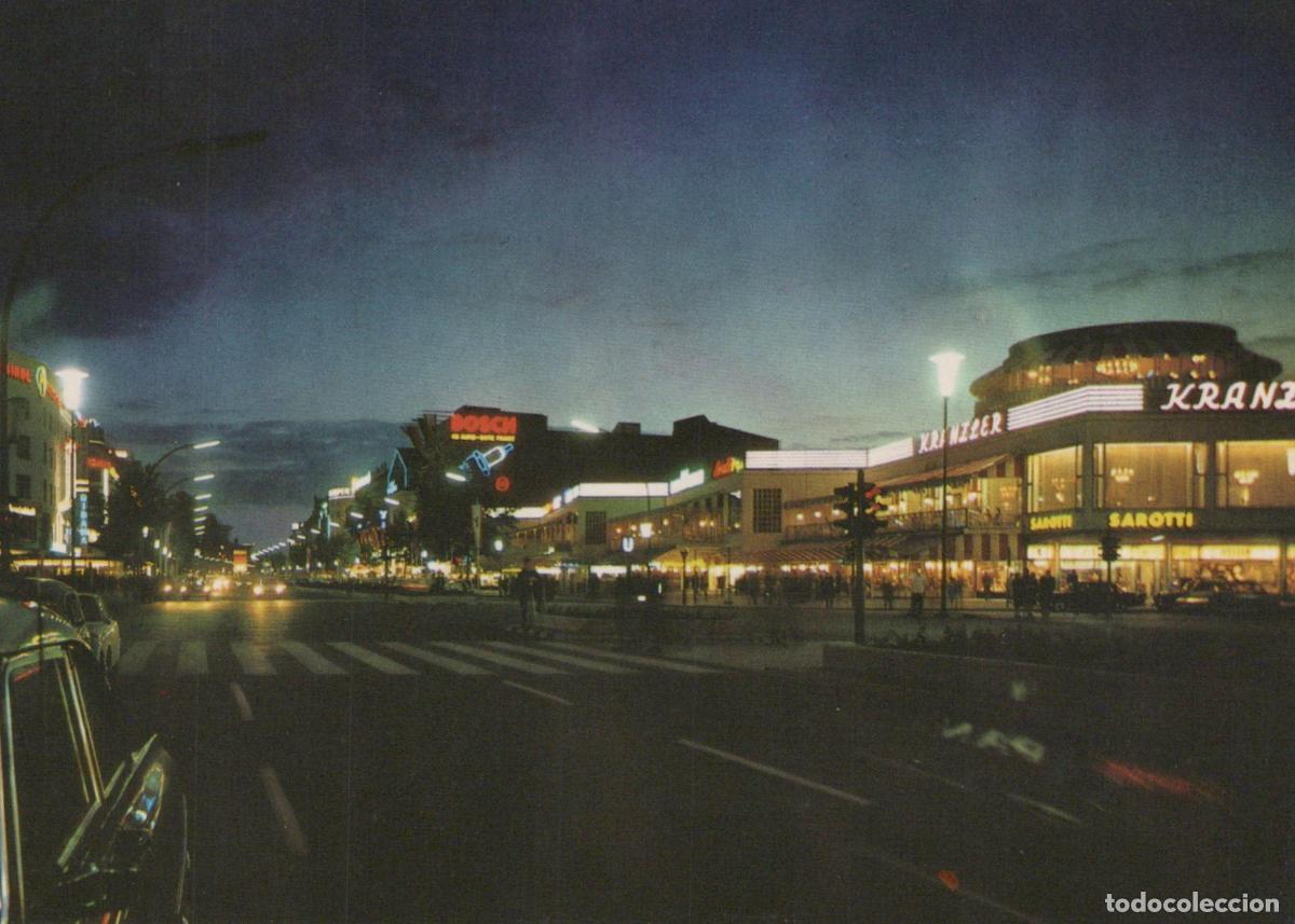 Postales: Germany Berlin Kurf&uuml;rstendamm Kranzler Eck Night View Unposted *YAX044