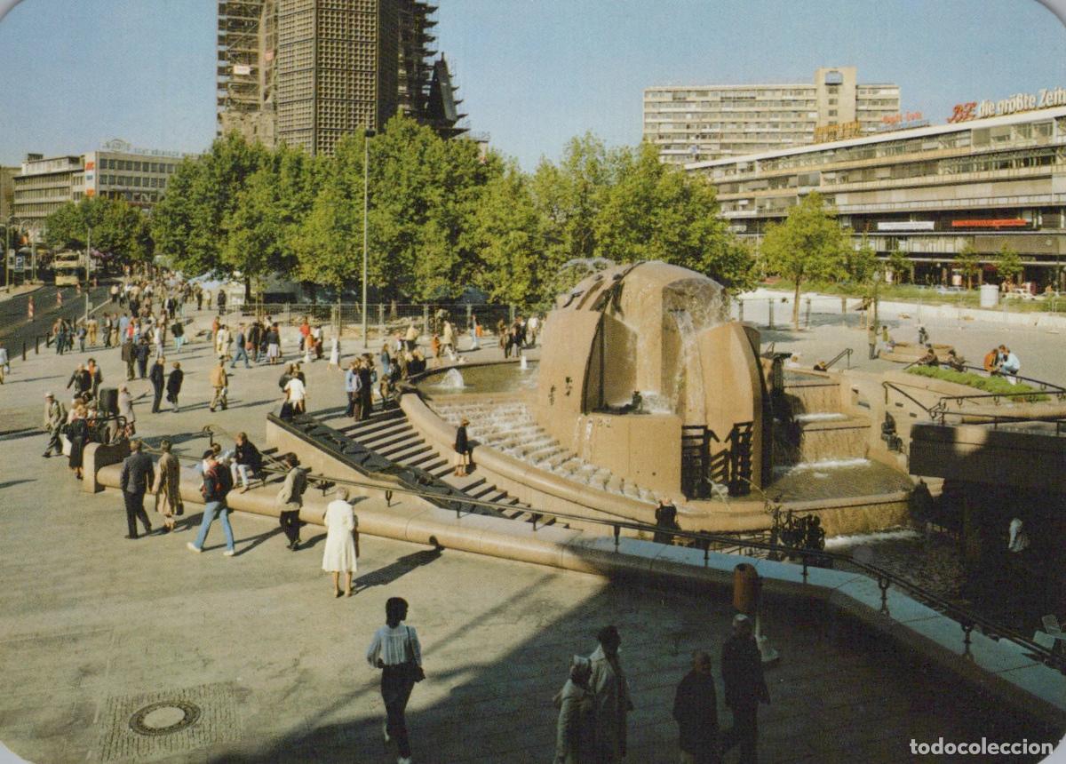 Postales: Germany Berlin Breitscheidplatz Waterfall Fountain Kaiser Wilhelm *YAX095