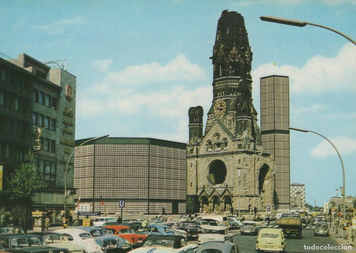 Postales: Germany Berlin Kaiser Wilhelm Ged&auml;chtniskirche Kaiser Wilhelm Unposted *YAX054