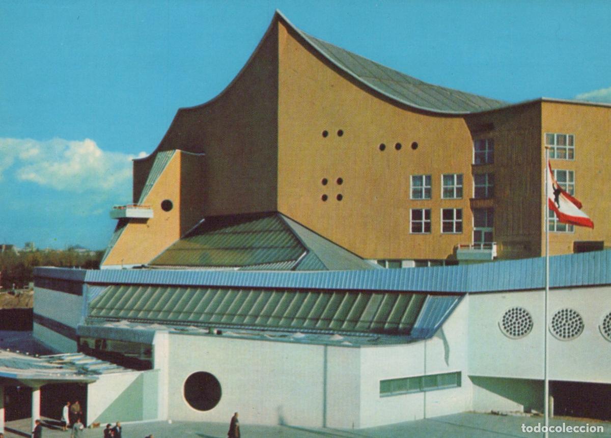 Postales: Germany Berlin Neue Philharmonie Modern Architecture Concert Unposted *YAX053
