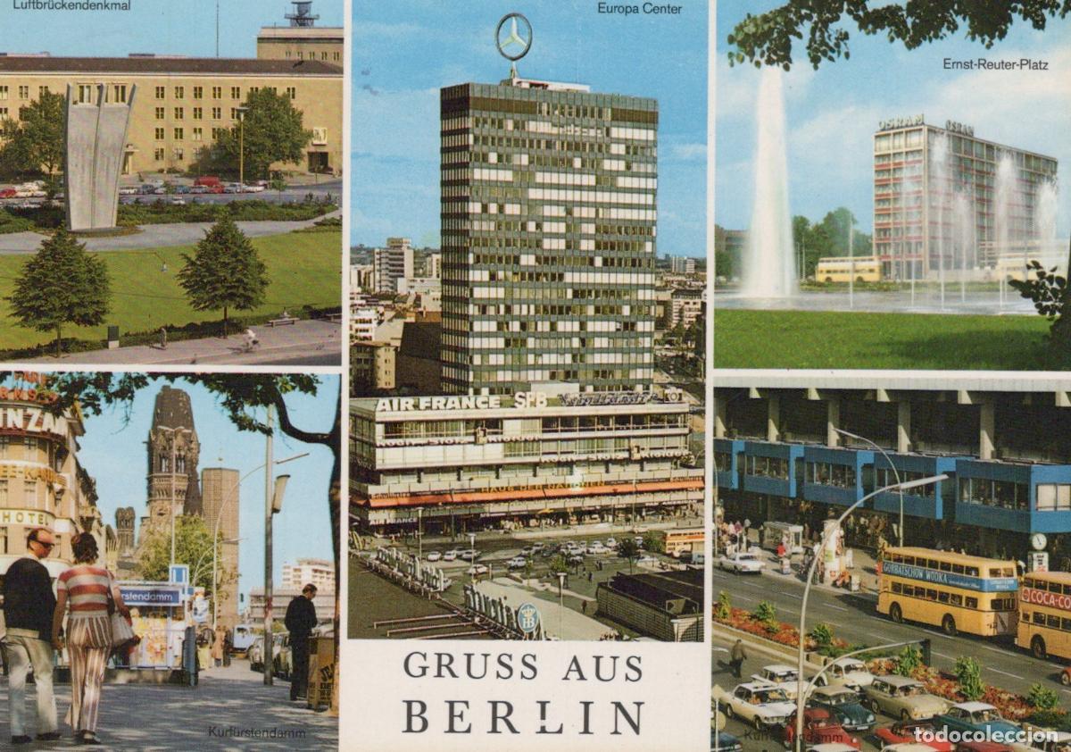 Postais: Germany Berlin Multi View Europa Center Ernst Reuter Platz *YAX105