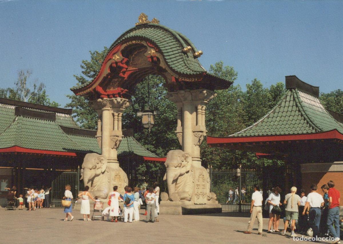 Postais: Germany Berlin Zoo Elefantentor Elephant Gate Architecture Unposted *YAX360