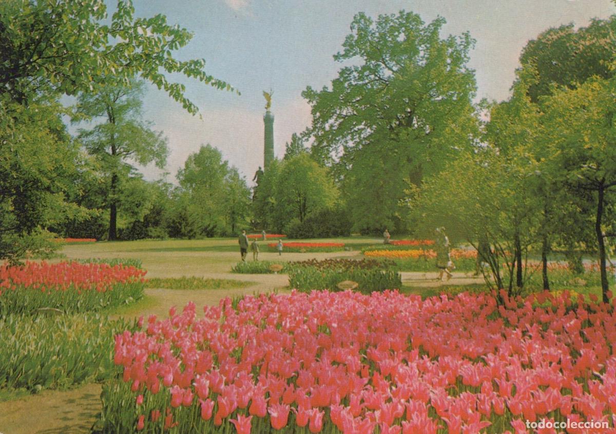 Postais: Germany Berlin English Garden Tiergarten Park With Victory Column and *YAX368