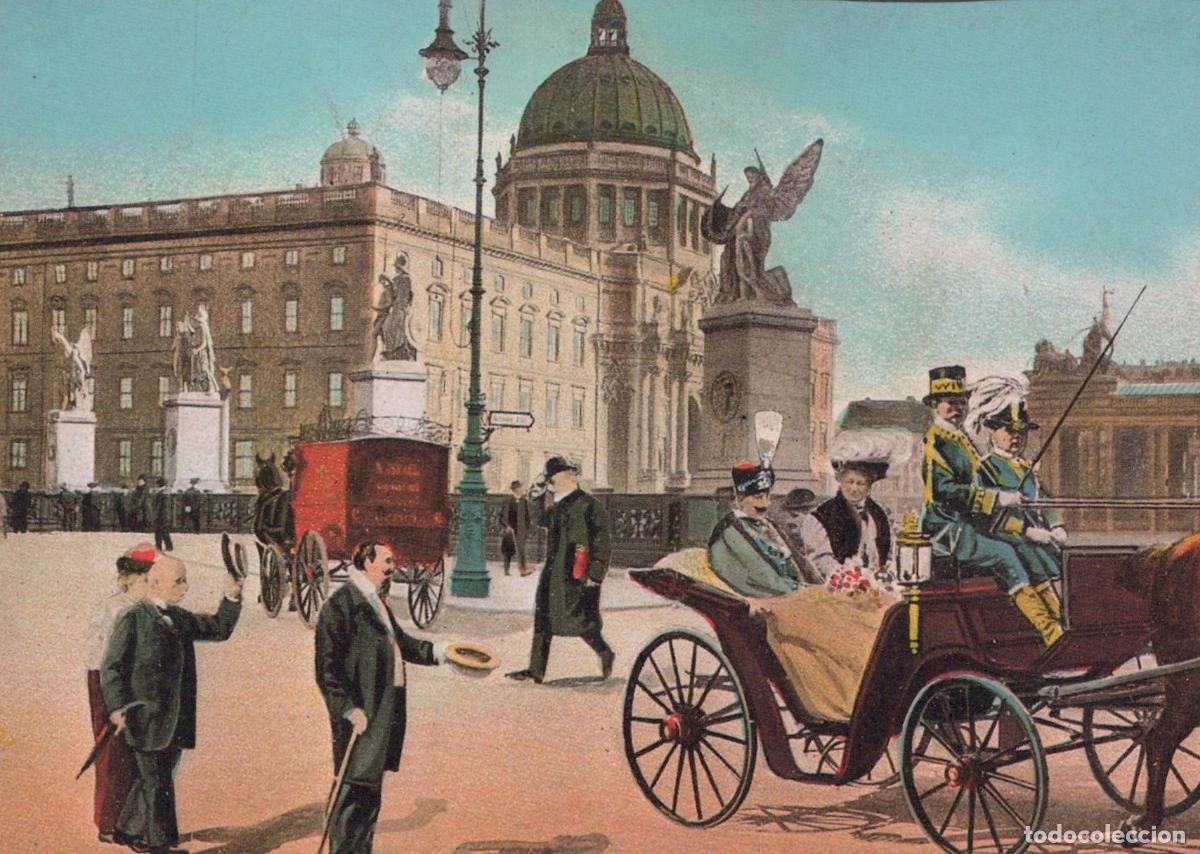 Postais: Germany Berlin City Palace With Horse Drawn Carriages and Unposted *YAX124